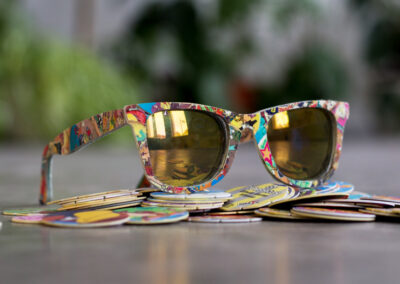Les Respectacles – Sunglasses made from Flippo’s