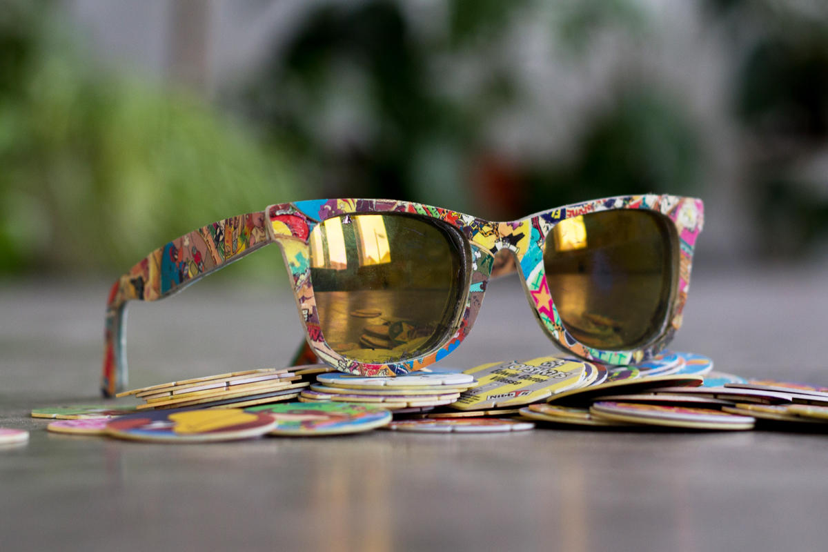 Les Respectacles – Sunglasses made from Flippo’s